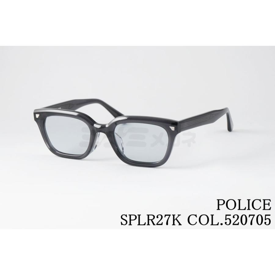 POLICE サングラス SPLR27K COL.520705 52サイズ スクエア
