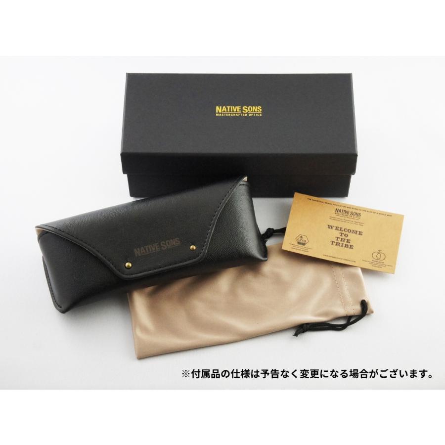 NATIVE SONS メガネ Stillman Col.Black/Sun gold PM-023E