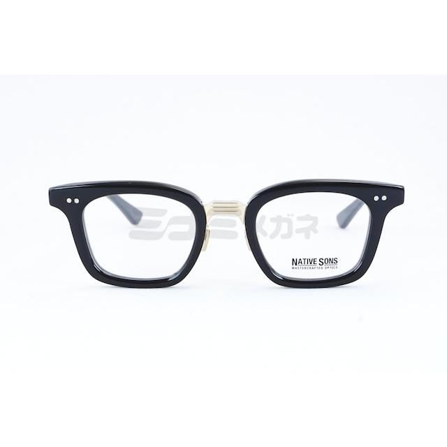 NATIVE SONS メガネ Stillman Col.Black/Sun gold PM-023E