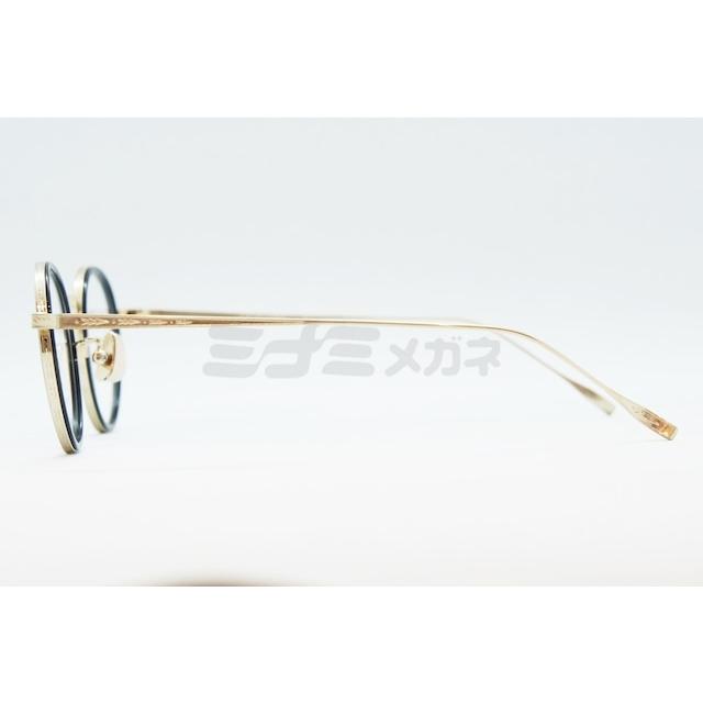 トンボメガネ 麻布眼鏡堂 AZ-801 メガネ ブラック 槌目 セルフレーム フルリム