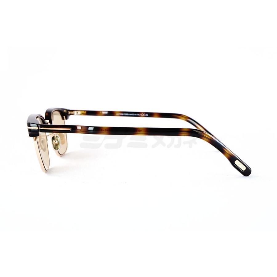 TOM FORD サングラス TF1119-D 52A サーモント ブロー ウェリントン コンビネーション クラシカル メンズ レディース トムフォード Italy イタリア製 日本限定の画像