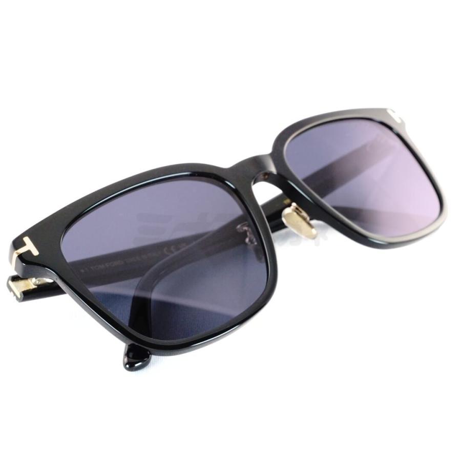 極美品▲TOM FORD トムフォード TF1135-K ウェリントン サングラス アイウェア グレー 54□20 145 箱・ケース付き イタリア製 メンズ TOM FORD EYEWEAR サングラス TF1135-K ECO 01A ウェリントン メンズ