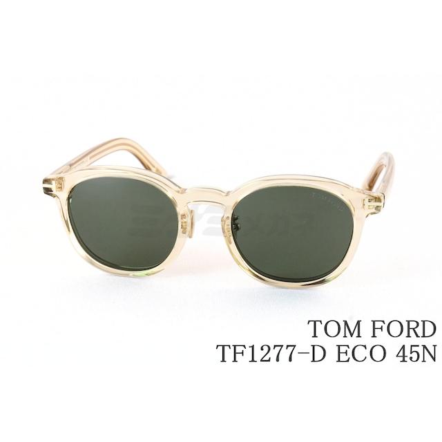 TOM FORD クリア サングラス TF1277-D ECO 45N ボストン メンズ レディース おしゃれ アジアンフィット 日本企画 italy イタリア製 トムフォード