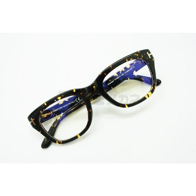 TOM FORD EYEWEAR ブルーライト カット TF237-F 052 Snowdon 