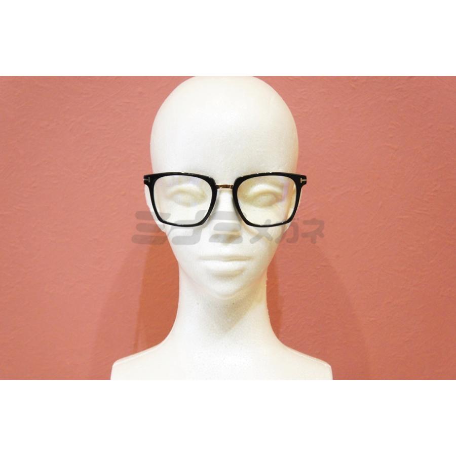 美品　TOMFORD サングラス　TF5523-F-B 001 TOM FORD EYEWEAR ブルーライト カット TF5523-F-B 001 ウェリントン