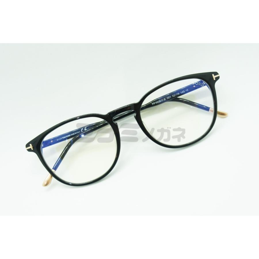 TOM FORD EYEWEAR ブルーライト カット TF5608-F-B 001 ボスリントン