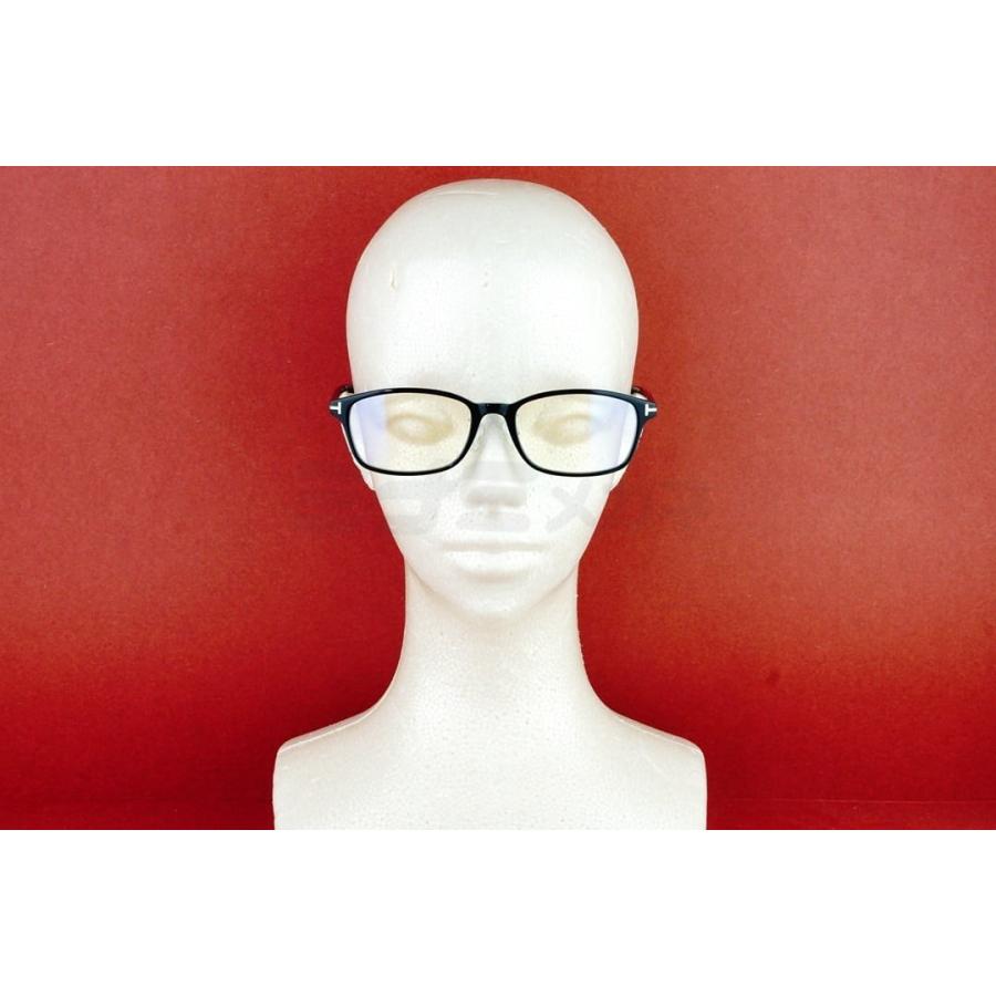 TOM FORD EYEWEAR ブルーライト カット TF5647-D-B 001 スクエア