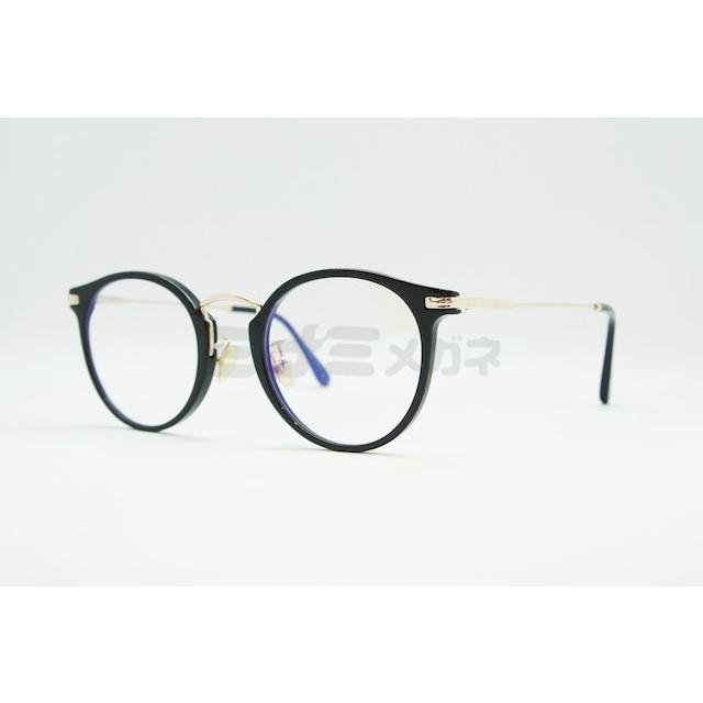 TOM FORD EYEWEAR ブルーライト カット TF5714-D-B 005 ボストン 丸