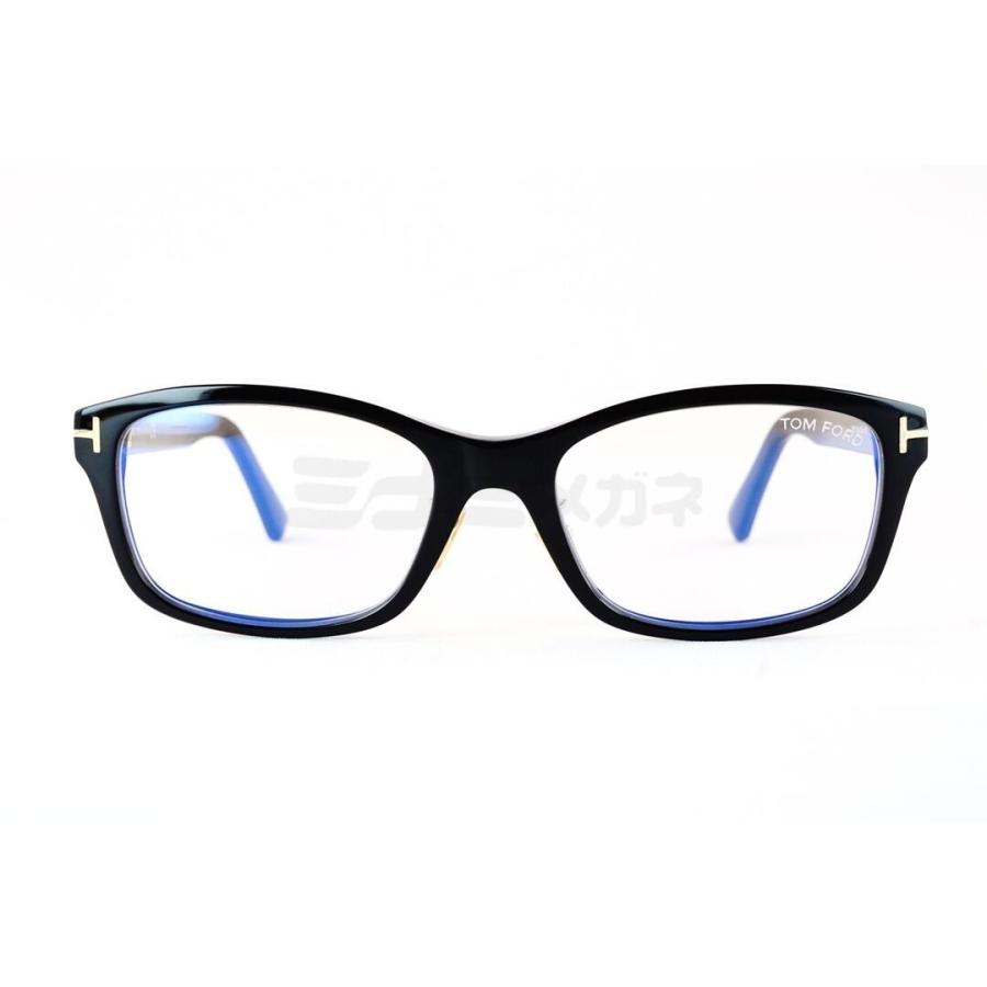 TOM FORD EYEWEAR ブルーライト カット TF5724-D-B 001 スクエア