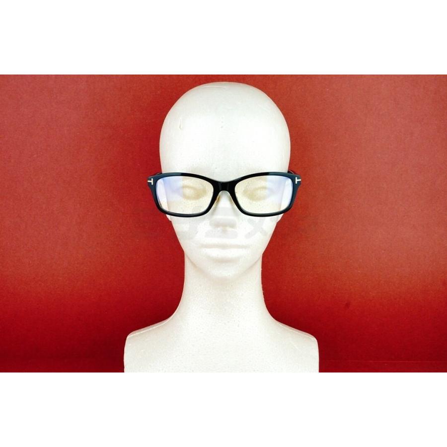 TOM FORD EYEWEAR ブルーライト カット TF5724-D-B 001 スクエア