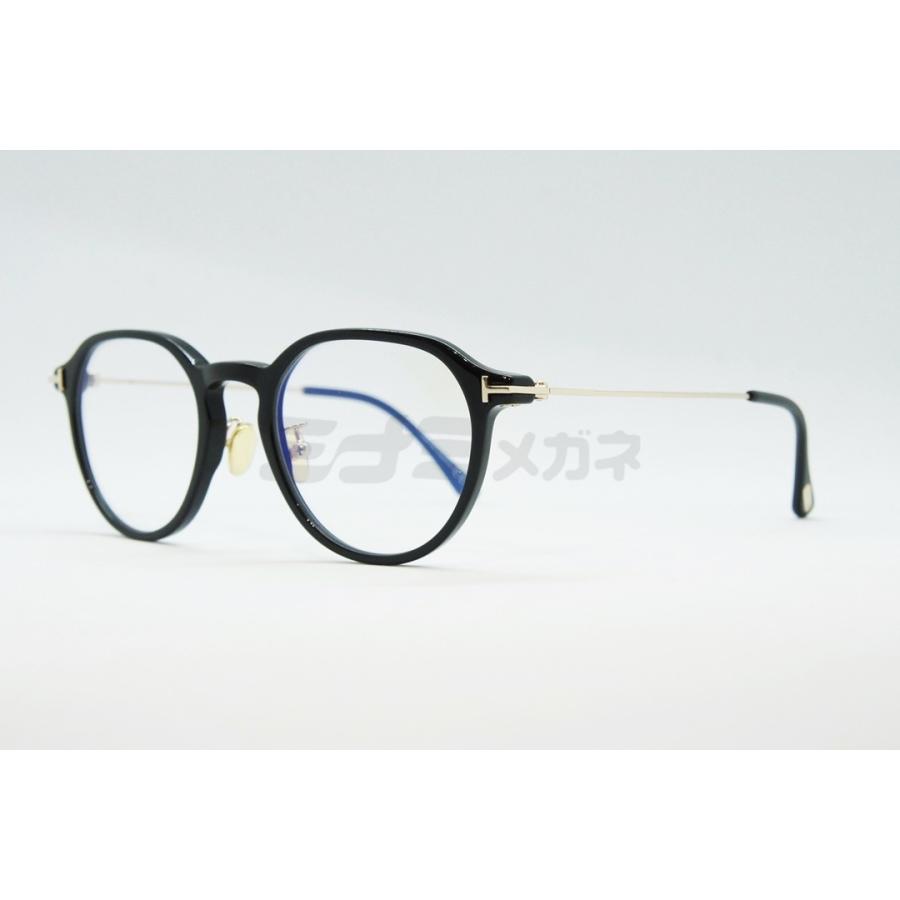 TOM FORD ブルーライト カット TF5777-D-B 001 ウェリントン