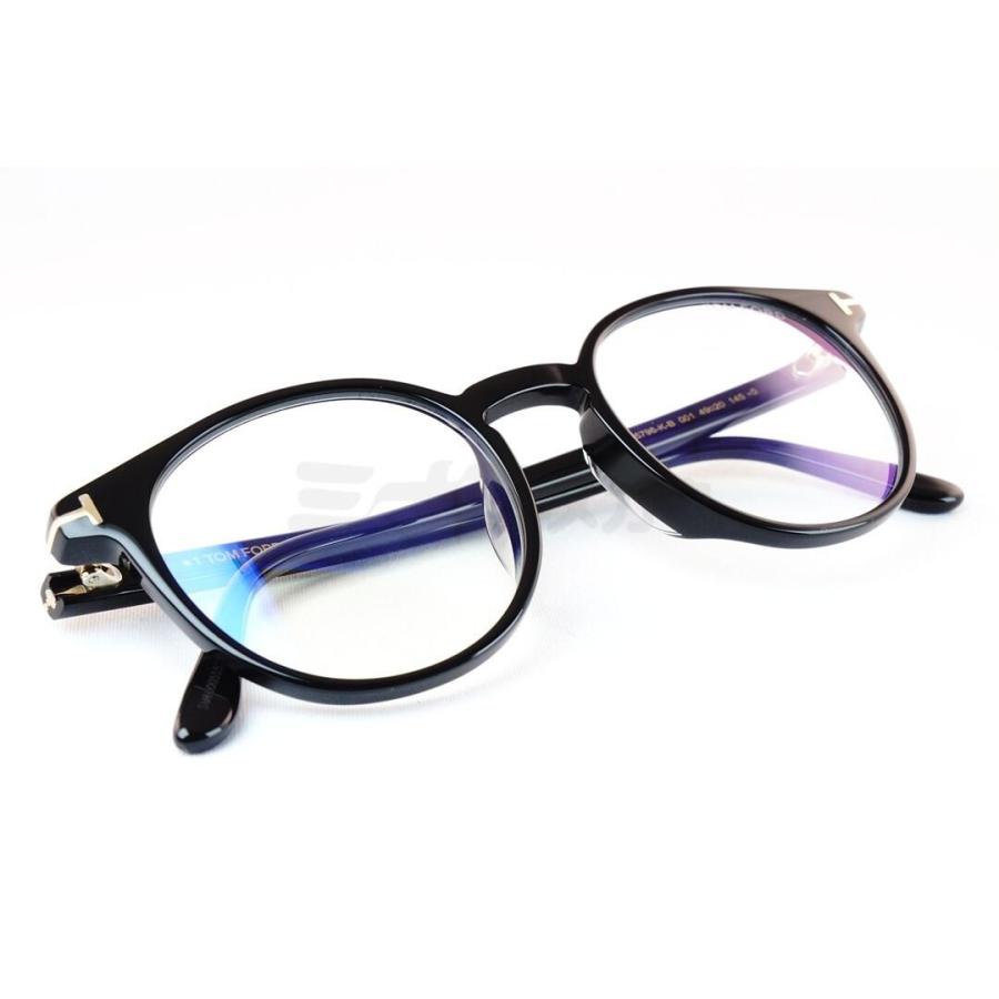 TOMFORD TF5796 メガネフレーム TOM FORD EYEWEAR ブルーライト カット TF5796-K-B 001 ウェリントン