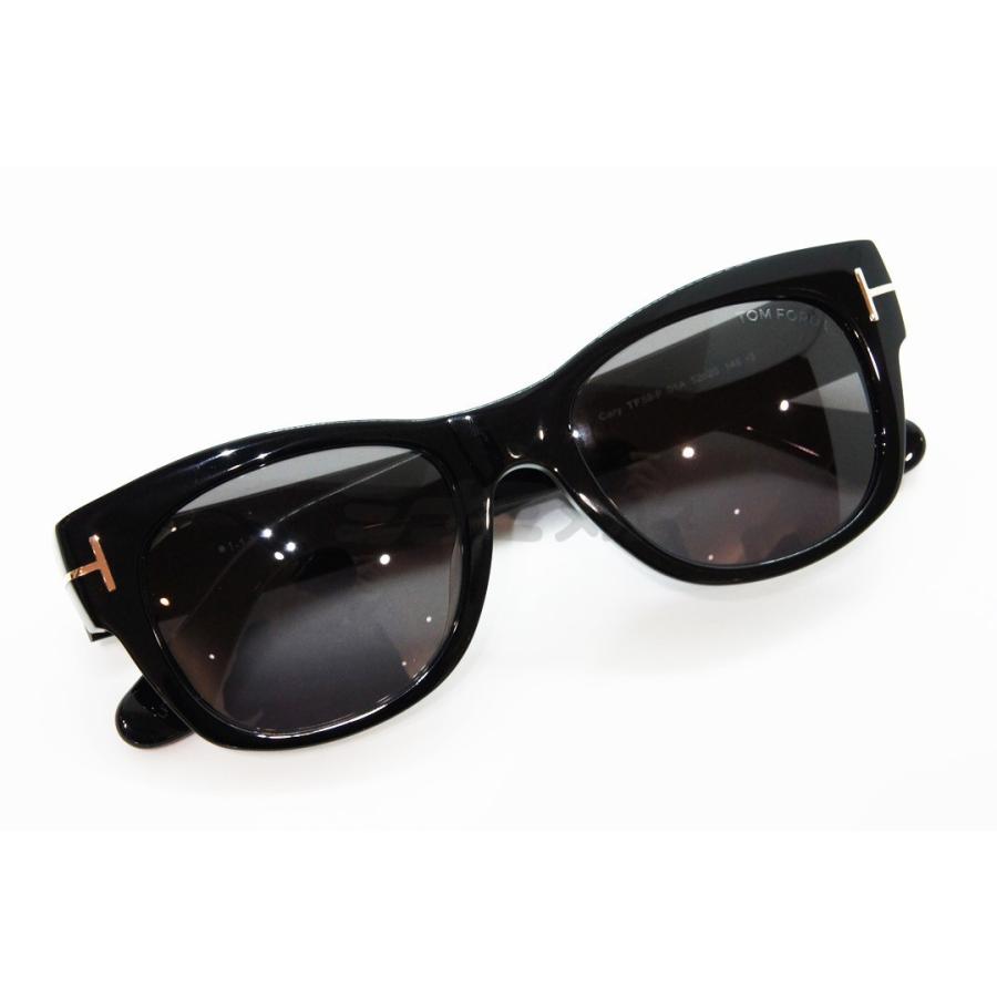 TF58-F 01A Cary トムフォード サングラス 黒縁 グレー キャリー TOM FORD EYEWEAR サングラス TF58-F 01A Cary ウェリントン