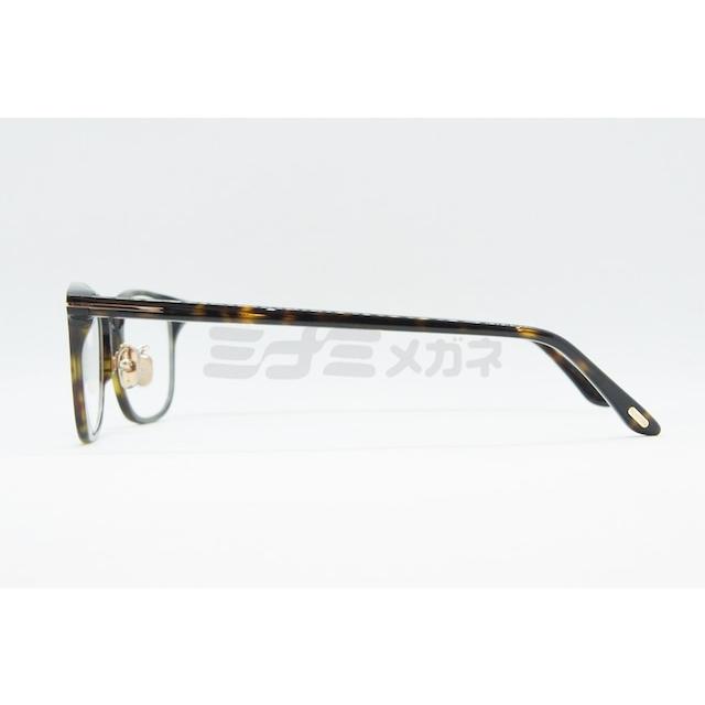 TOM FORD EYEWEAR ブルーライト カット TF5852-D-B 052 スクエア 