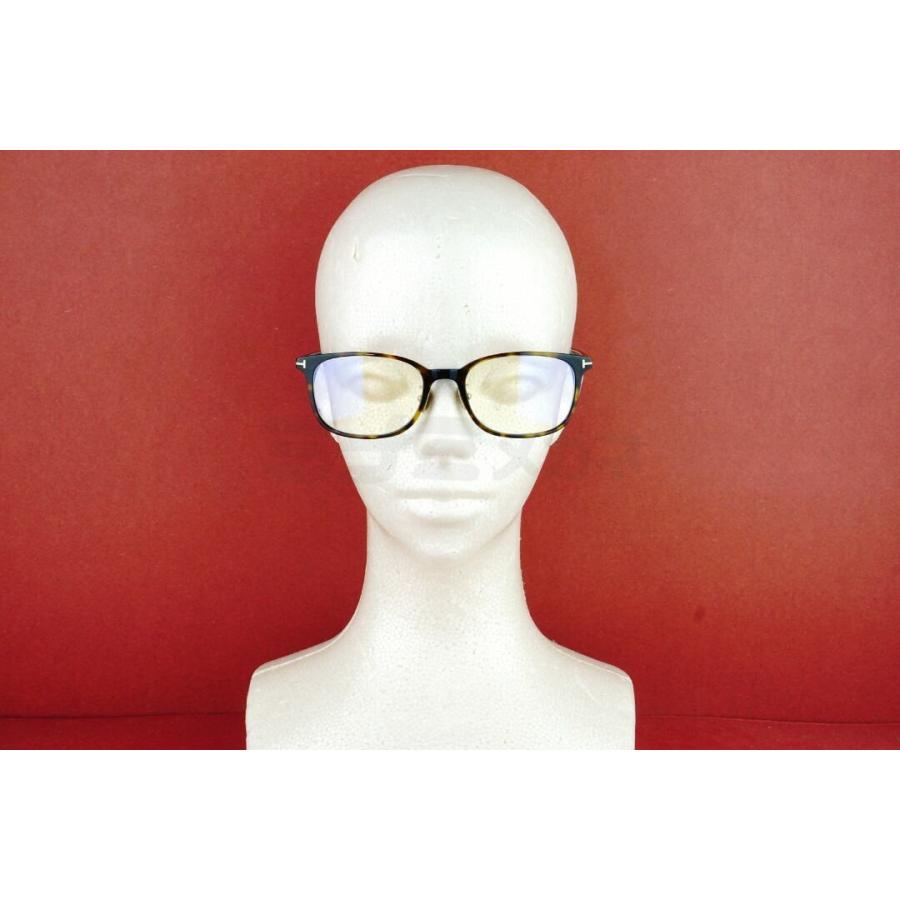 TOM FORD EYEWEAR ブルーライト カット TF5852-D-B 052 スクエア