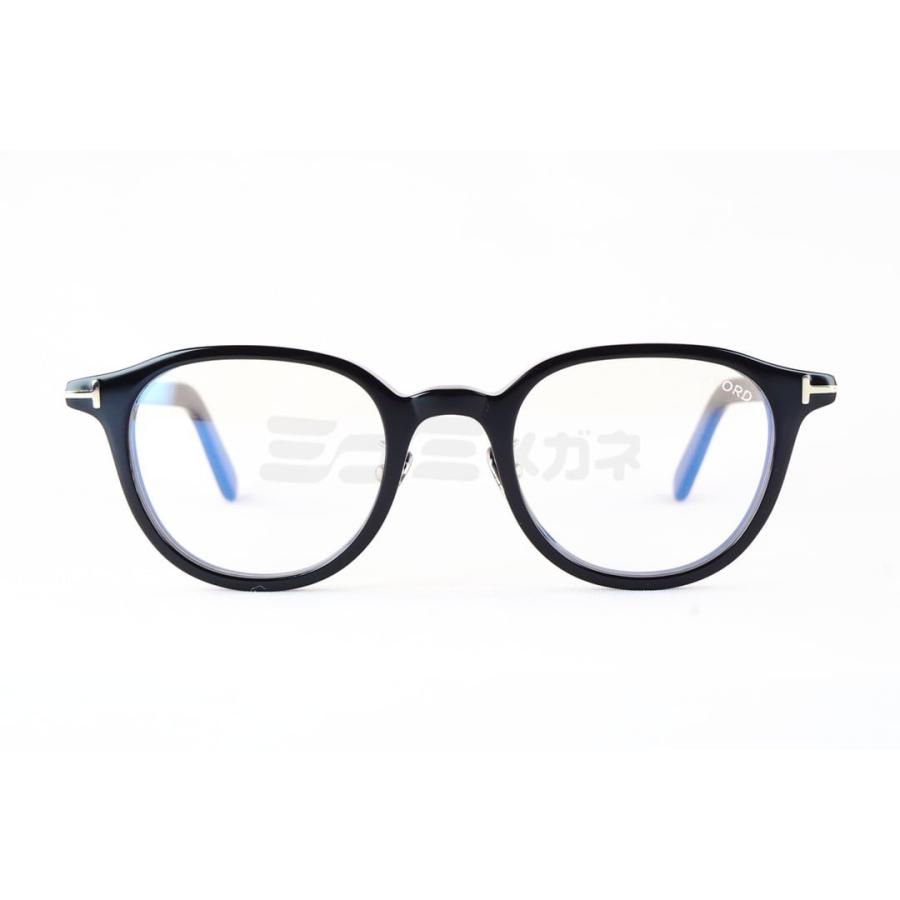 TOM FORD EYEWEAR ブルーライト カット TF5857-D-B 001 ボスリントン