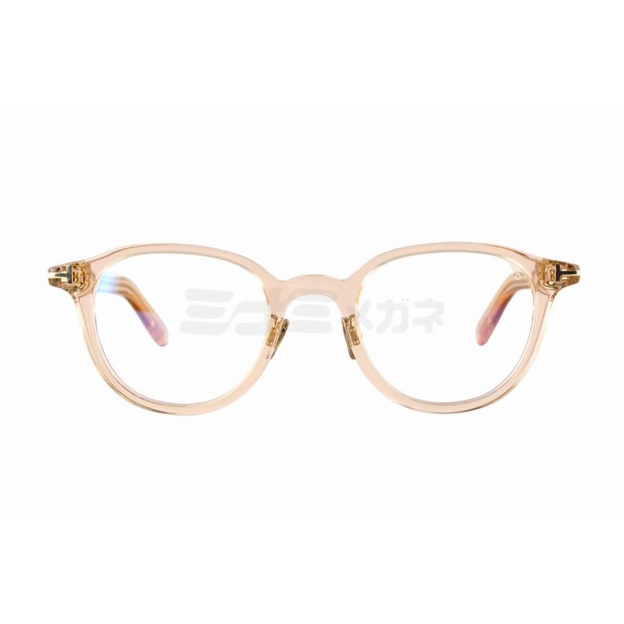 TOM FORD EYEWEAR クリア ブルーライト カット TF5857-D-B 072 ボス