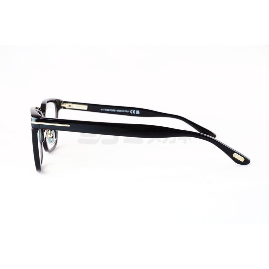 TOM FORD EYEWEAR ブルーライト カット TF5859-D-B ECO 001 スクエア