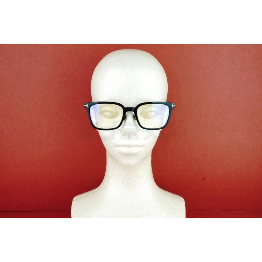 TOM FORD EYEWEAR ブルーライト カット TF5859-D-B ECO 001 スクエア
