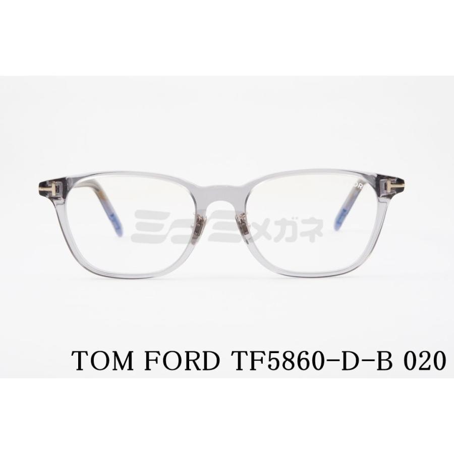 TOM FORD EYEWEAR ブルーライト カット TF5860-D-B ECO 020 TOM FORD EYEWEAR ブルーライト カット TF5860-D-B ECO 020