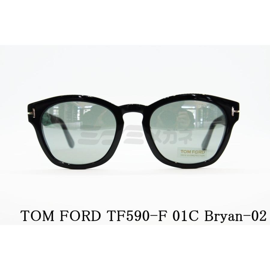 TOM FORD サングラス TF590-F 01C Bryan-02 ウェリントン メンズ レディース メガネ ブラック おしゃれ アジアンフィット  トムフォード : tf590-f-01c : 創業60年～アイウェア専門のミナミメガネ - 通販 - Yahoo!ショッピング