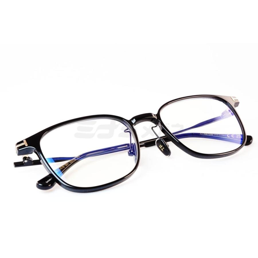 TOM FORD EYEWEAR ブルーライト カット TF5923-K-B 001 ウェリントン