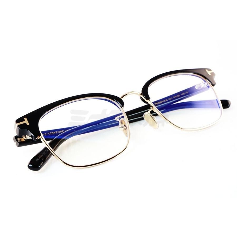 TOM FORD EYEWEAR ブルーライト カット TF6001-K-B 001 サーモント