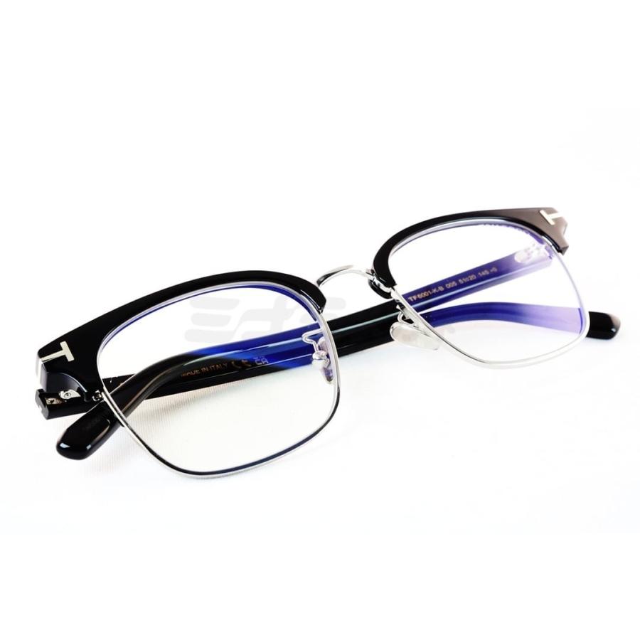 TOM FORD EYEWEAR ブルーライトカット TF6001-K-B 005 サーモント