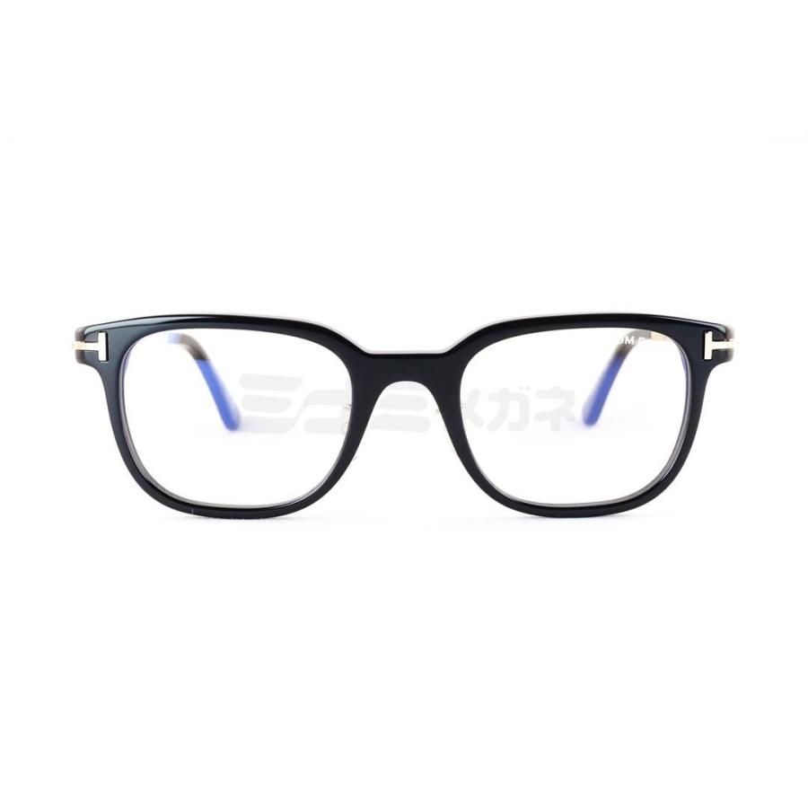 TOM FORD ブルーライト カット メガネ TF6022-D-B 001 日本企画モデル スクエア メンズ レディース おしゃれ アジアンフィット italy イタリア製 トムフォードの画像