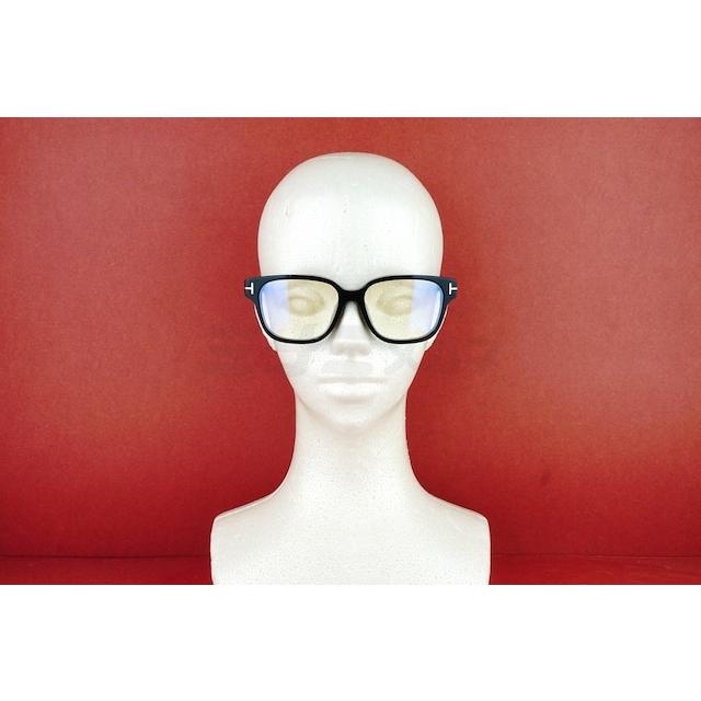 TOM FORD ブルーライトカット TF6071-D-B ECO 001 ウェリントン メンズ レディース おしゃれ メガネ アジアンフィット 日本企画 italy イタリア製 トムフォードの画像