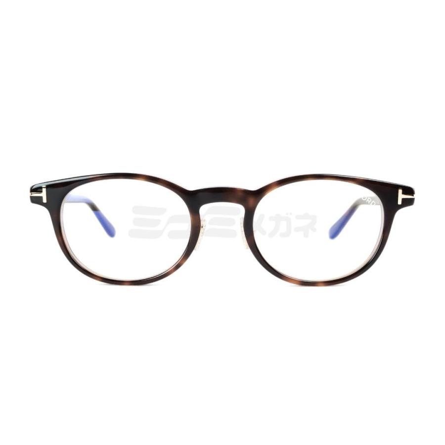 TOM FORD ブルーライトカット TF6112-D-B 052 オーバル メンズ レディース 眼鏡 アジアンフィット メガネ トムフォードの画像