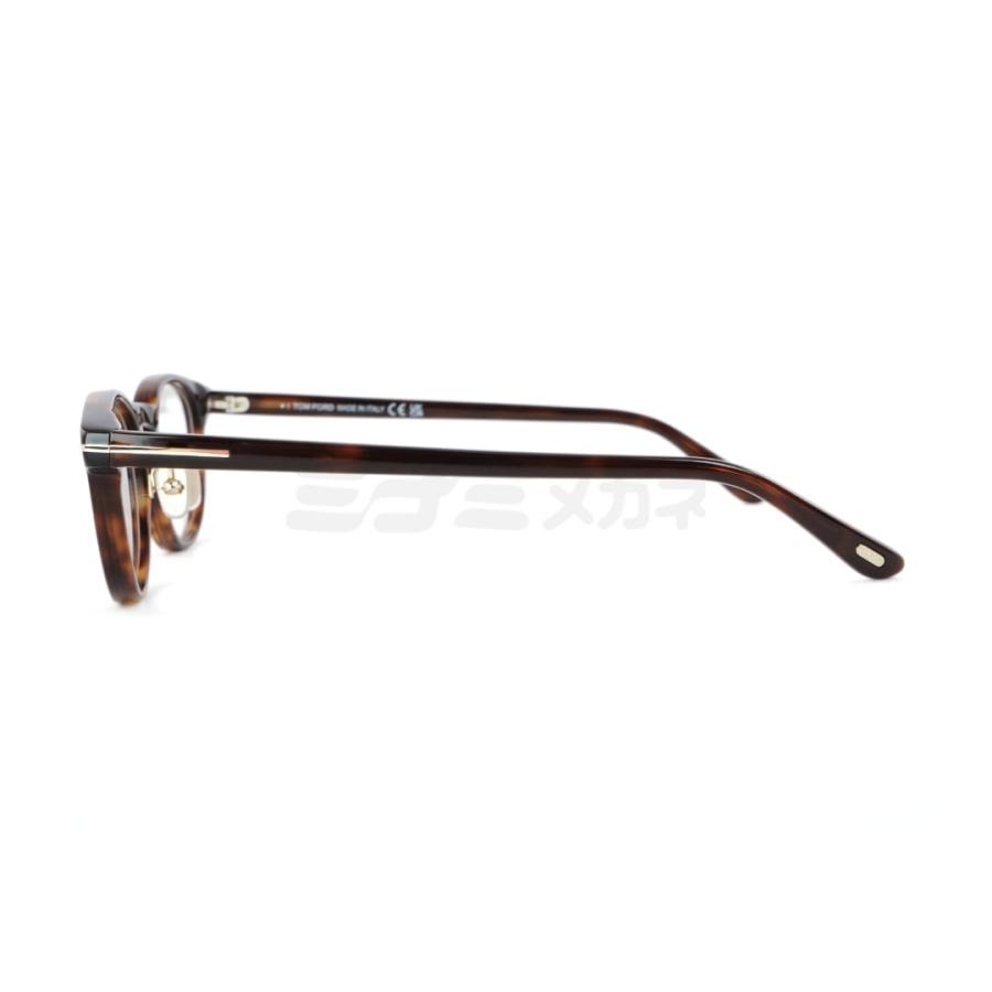 TOM FORD ブルーライトカット TF6112-D-B 052 オーバル メンズ レディース 眼鏡 アジアンフィット メガネ トムフォードの画像