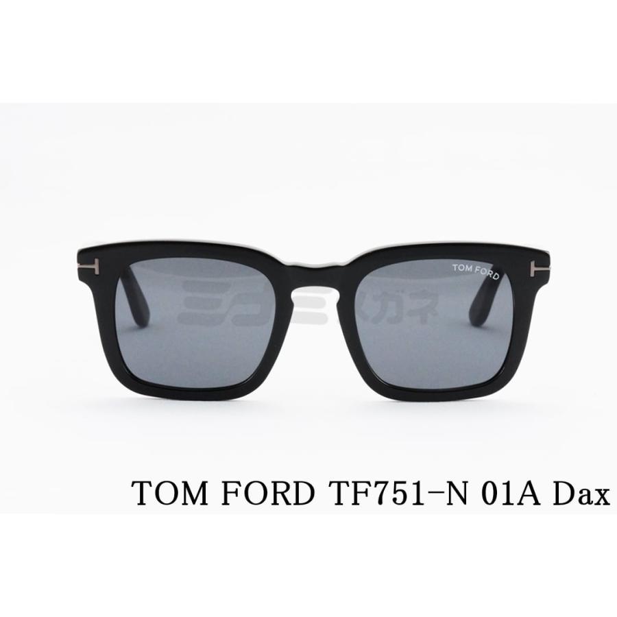 TOM FORD EYEWEAR サングラス Dax TF751-N 01A スクエア メンズ TOM FORD EYEWEAR サングラス Dax TF751-N 01A スクエア メンズ