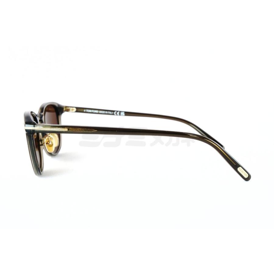 TOM FORD EYEWEAR クリア サングラス TF876-D 20E ウェリントン メンズ