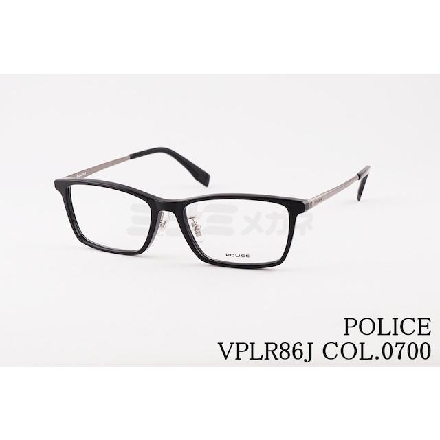 POLICE（ポリス） メガネ VPLR86J COL.0700 スクエア 正規品 : 創業60 