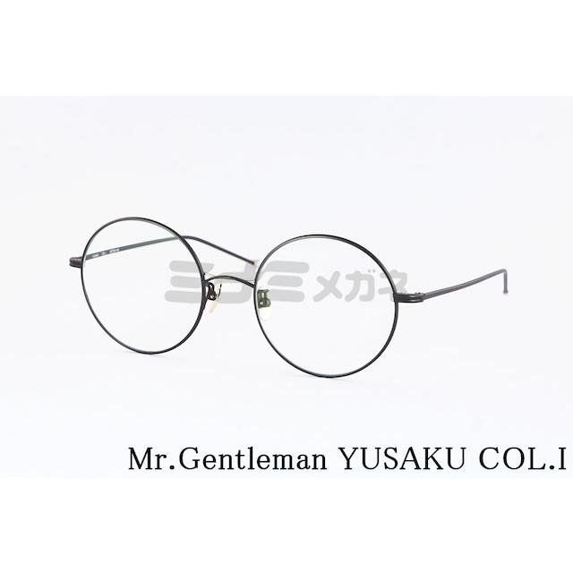 Mr.Gentleman メガネ YUSAKU COL.I 52サイズ ラウンド オーバーサイズ