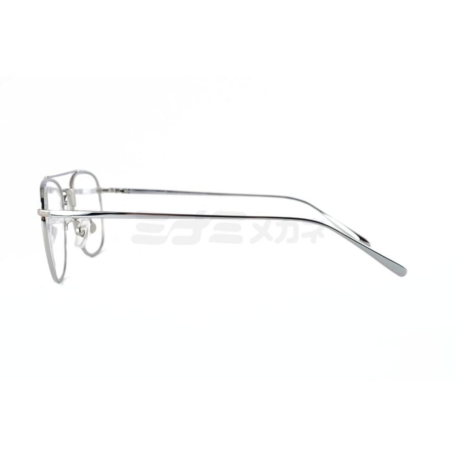 Zparts メガネ Z-119 Col.Ti ツーブリッジ スクエア クラシカル 眼鏡