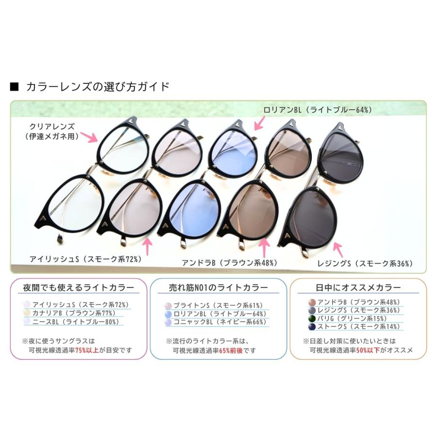 Zparts 一山 メガネ Z-151 Col.TIB ボストン メンズ レディース 眼鏡