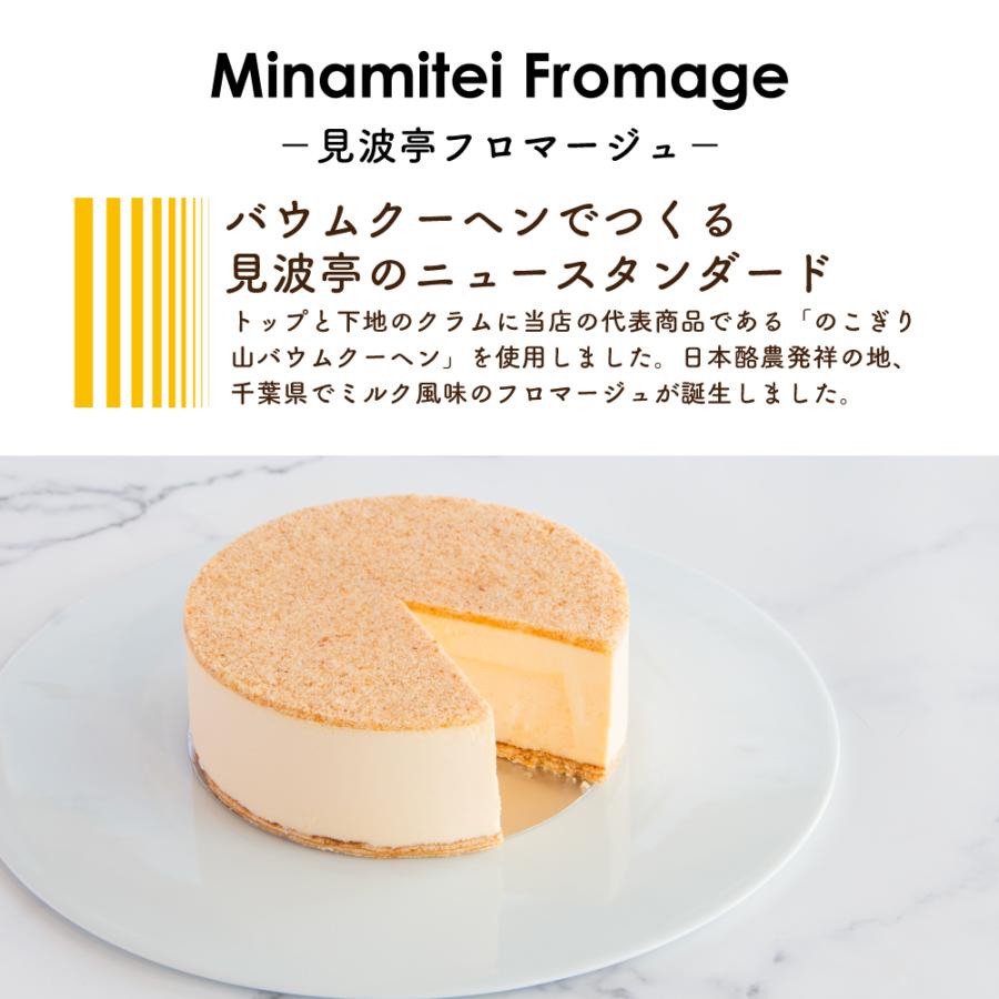 Minamiteiフロマージュ 金賞 チーズケーキ ミルクムース 千葉 スイーツ ホール お取り寄せ プレゼント 見波亭 酪農発祥の地 | ブランド登録なし | 02