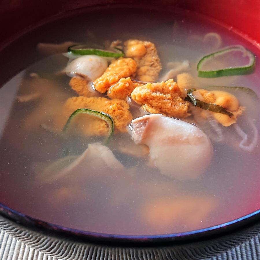 いちご煮415g2缶入 青森県郷土料理 ウニとアワビの潮汁 : みなみ