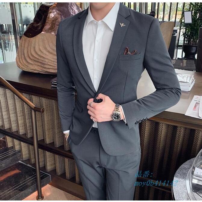 史上一番安い スーツメンズ Man セットアップ スーツジャケット 着痩せ セットアップ Www Amcorp Com Sg