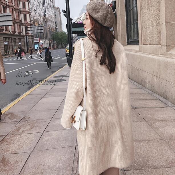 新作ウエア ラシャコート レディース ピンク ベージュ ロングコート 厚手 チェスターコート 30代 冬アウター アウターコート キレイめ 代 上品 お洒落 通学 チェック柄 チェスターコート サイズ F