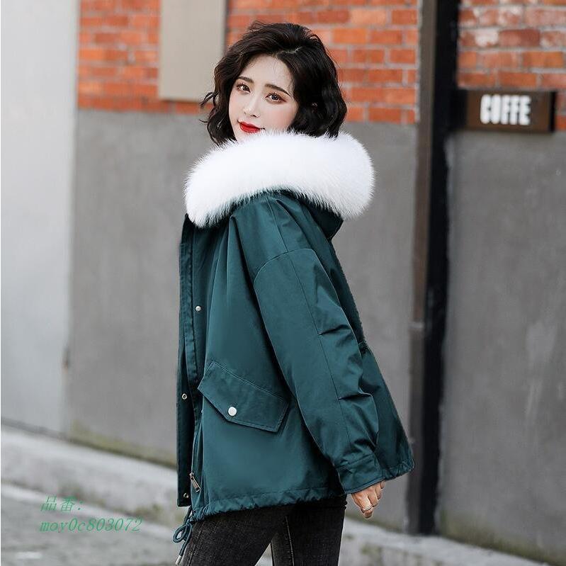 上質で快適 中綿ジャケット ショート丈コート レディース 韓国風 上着 防風 暖かい 通勤 防寒 上質コート アウター 通学 学生希少 Ol カジュアル 中綿コート カラー B