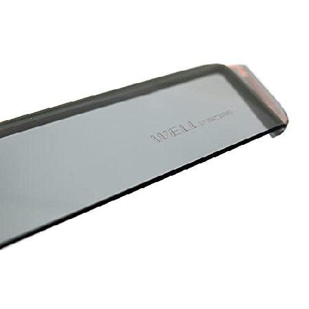 Wellvisors In-Channel Window Visors For Acura Integra 1994-2001 – 2 Door, Smoke Tint