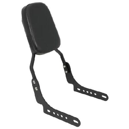 Motaux パッセンジャー バックレスト パッド シーシーバー ハーレー 