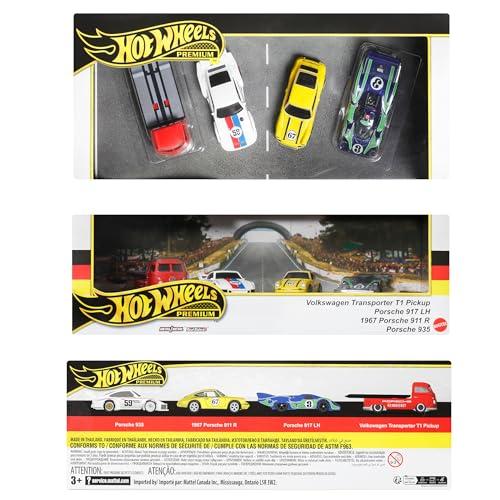 Hot Wheels ミニカー コレクション ポルシェセット売り ホットウィール(Hot Wheels) プレミアムコレクターセット