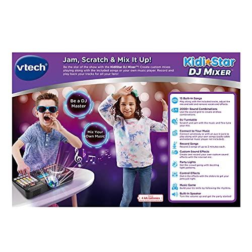 【良品】VTech KidiStar DJミキサー ブラック Amazon.com: VTech Kidi Star DJ Mixer : Toys & Games