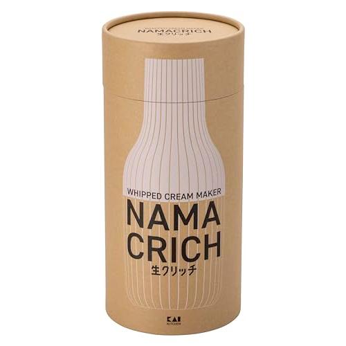 貝印 KAI 自動 生クリーム ホイッパー 生クリッチ NAMACRICH コンパクト 泡立て クリーム コードレス 充電式 USB-C 充電ケーブ |  | 08