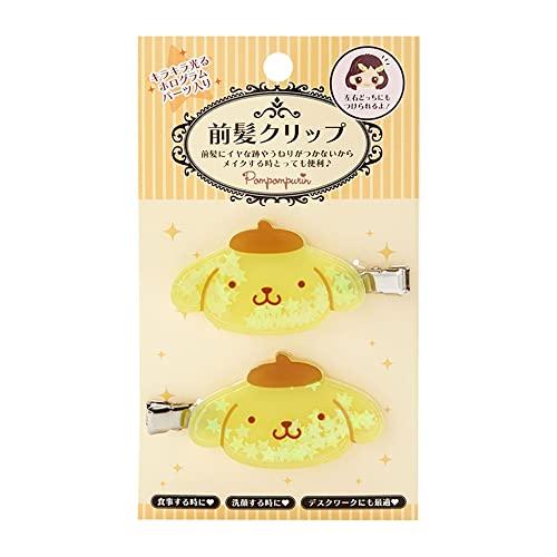 サンリオ　前髪クリップ　デコ　ポムポムプリン ポムポムプリン 前髪クリップ ロング｜サンリオオンライン