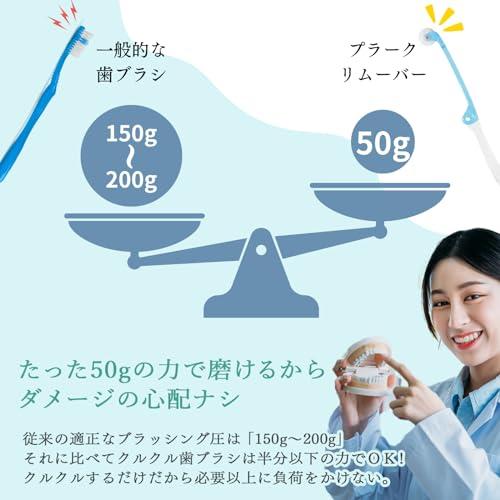 [プラークリムーバー] 歯ブラシ 極細 0.076mmの細さ 折りたたみータイプ（大人用）柔らかい 高密度植毛 通常の20倍 歯科矯正 ブレースの歯 |  | 08